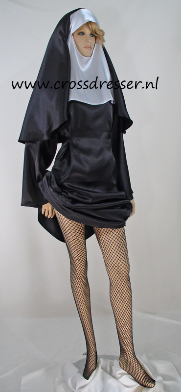 Sexy Sinful Nun Costume, Original High Quality Crossdresser Design by Crossdresser.nl - photo 2. 