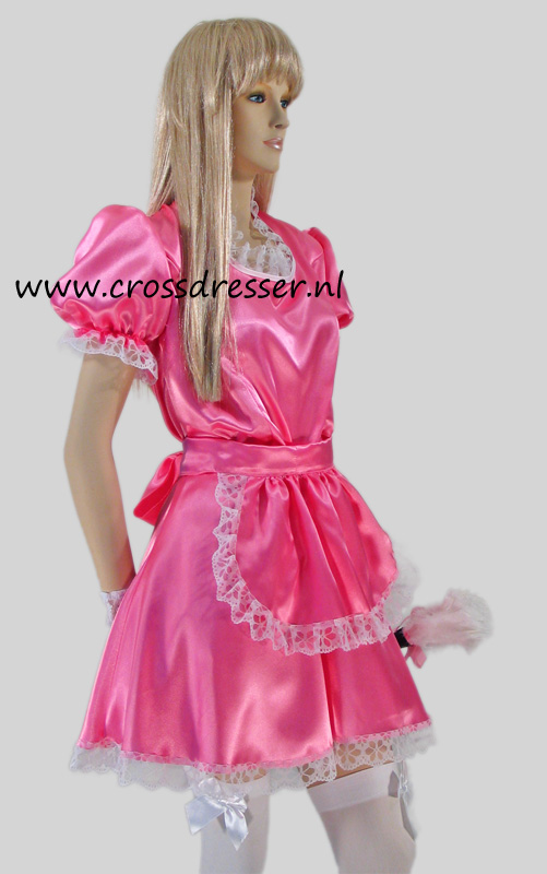 Pink Desire Sissy Maid Costume / Uniform, Original Sissy Maid Designs by Crossdresser.nl - photo 2. 