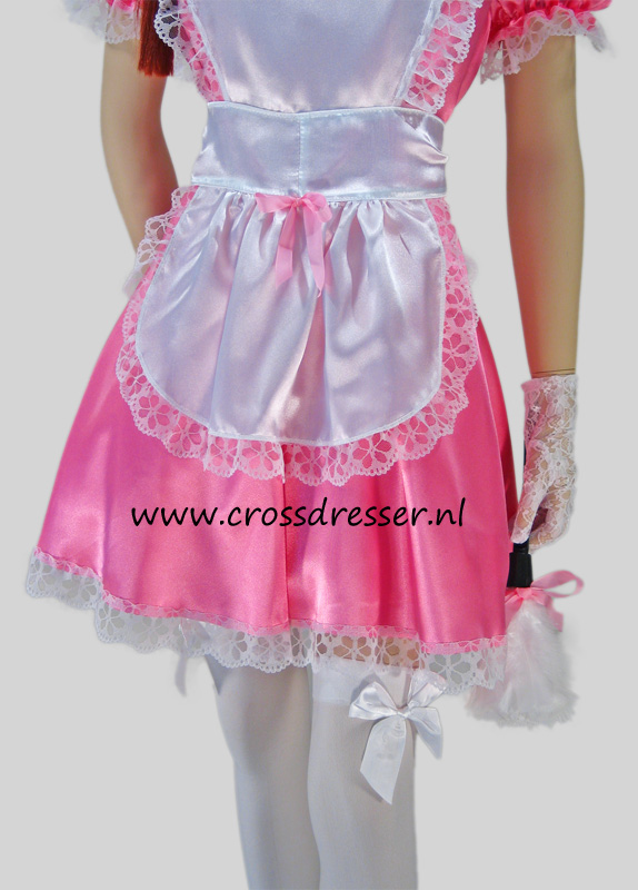 Pink Dream Sissy Maid Costume / Uniform, Original Sissy Maid Designs by Crossdresser.nl - photo 6. 