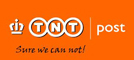 We use the services of Post nl and TNT Post, the former national post service of the Netherlands, due to the reliable services provided; postnl logo.